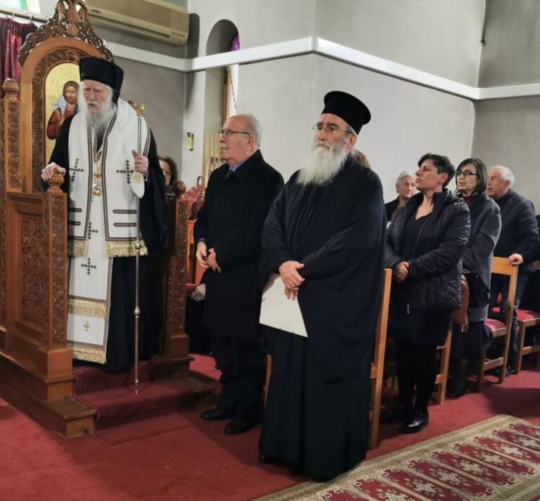 H «Kυρά των Αθηνών» Αγία Φιλοθέη, εορτάστηκε στην ομώνυμη Φοιτητική Εστία Πύργου.