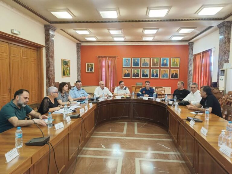 Η πρώτη συνεδρίαση της Ομάδας Εργασίας Δήμου Πύργου για μέτρα προστασίας της αντιπυρικής περιόδου με αντικείμενο την προληπτική απομάκρυνση πολιτών