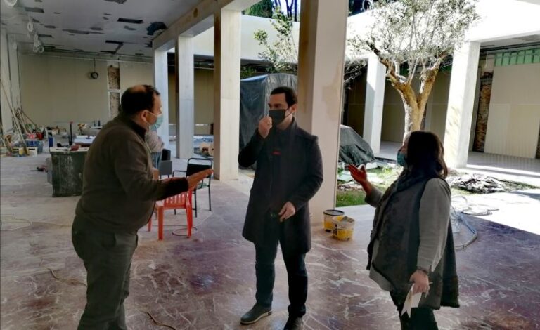 Συνεργασία του Αντιπεριφερειάρχη Αθλητισμού, Ολυμπισμού, Εθελοντισμού Δ. Νικολακόπουλου με τον Δήμαρχο Αρχαίας Ολυμπίας Γ. Γεωργιόπουλο