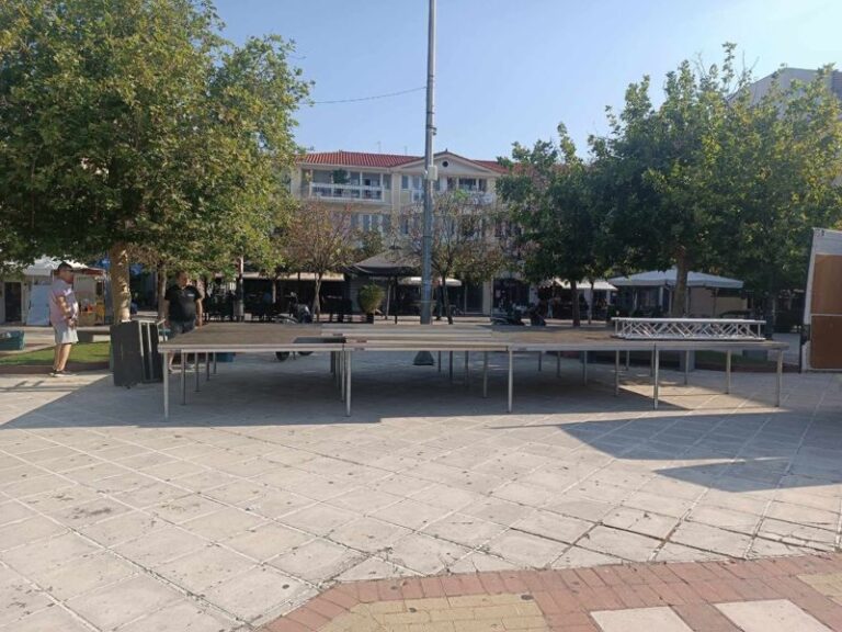 Όλα έτοιμα για την μεγάλη συναυλία με την Αναστασία -Απόψε στην κεντρική πλατεία και ώρα 21.00