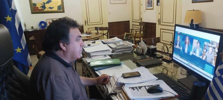 Ο Δήμαρχος Πύργου Παναγιώτης Αντωνακόπουλος στην εκπομπή @υτοδιοίκηση στο Κανάλι της Βουλής