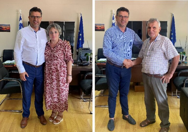 Ο Διονύσης Γώτης και η Νικολέτα Κοντάρη  στο πλευρό του Γιάννη Λέντζα