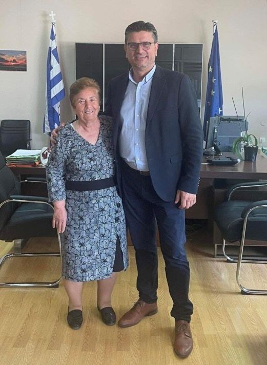 Η Ελένη Δημητροπούλου στο πλευρό του Γιάννη Λέντζα υποψήφια στην Κοινότητα Αετορράχης με τη «Νέα Πορεία»