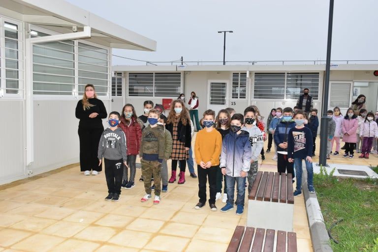 Ήχησε το κουδούνι στο Νέο Δημοτικό Σχολείο Ανδραβίδας