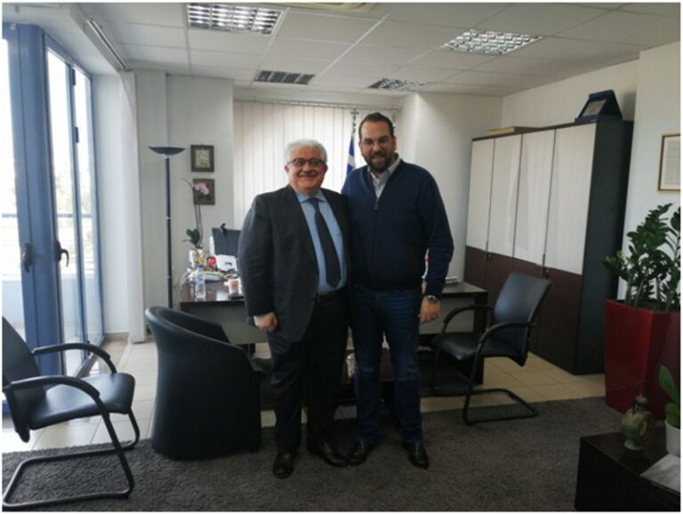 Επίσκεψη του Βουλευτή Κώστα Τζαβάρα στον Περιφερειάρχη Δυτικής Ελλάδας – Συζήτηση για τα μείζονα θέματα της Ηλείας