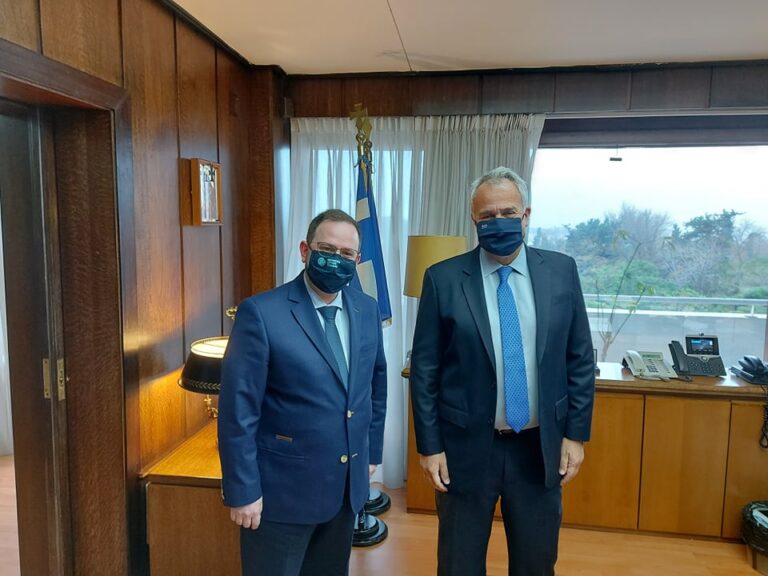 Συνάντηση Κοροβέση με Βορίδη για θέματα αυτοδιοίκησης