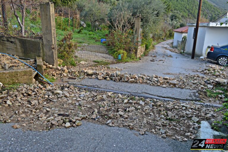Σοβαρά προβλήματα στη Νότια Ηλεία από την κακοκαιρία