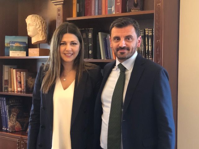Συνάντηση Α. Νικολακόπουλου με τη Υφ. Παιδείας Σ. Ζαχαράκη: Καλύπτονται κενές θέσεις εκπαιδευτικών στην Ηλεία