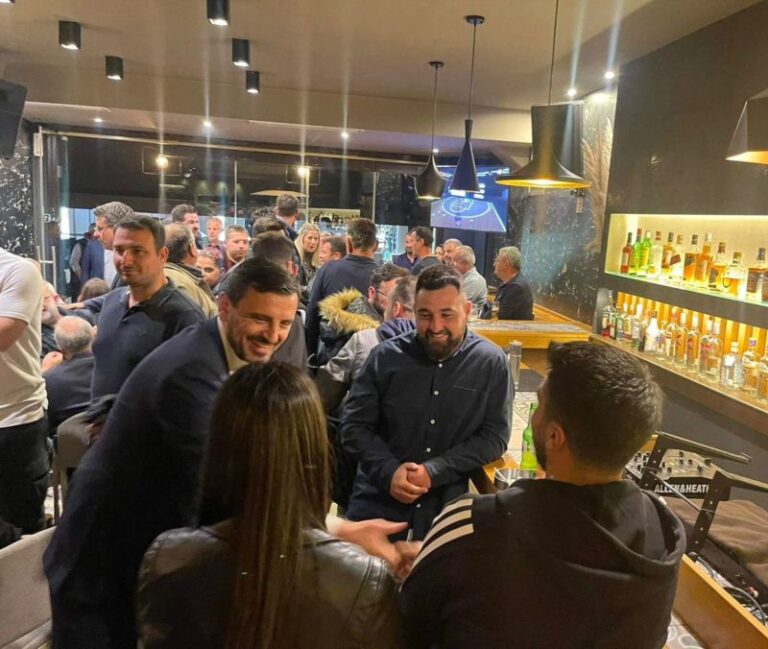 Βραδιά προς τιμήν των κατοίκων της Βουπρασίας διοργάνωσε στη Βάρδα, ο υποψήφιος βουλευτής Ηλείας Ανδρέας Νικολακόπουλος: «Θα είμαστε μαζί και την επόμενη ημέρα»