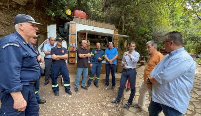 Αυτοψία Αντιπεριφερειάρχη Ηλείας Β. Γιαννόπουλου και επιτόπια σύσκεψη στο Φαράγγι της Νέδας: Μέλημά μας είναι η ασφάλεια των επισκεπτών και η προστασία του μοναδικού δασικού πλούτου