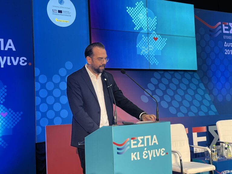 Ν. Φαρμάκης: «Μέσω του ΕΣΠΑ η Ηλεία ξαναβρίσκει τη δύναμή της»