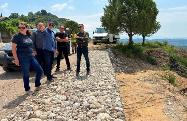 Βελτίωση οδικής ασφάλειας στο Επαρ. Οδικό Δίκτυο της Π.Ε. Ηλείας – Επίσκεψη Αντιπεριφερειάρχη Β. Γιαννοπουλου στα έργα σε Γούμερο και Αγ. Γεώργιο