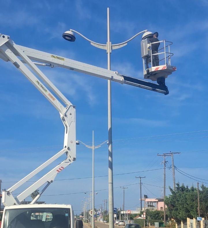 Εκσυγχρονισμός του δημοτικού φωτισμού στον Δήμο Ήλιδας. Εξοικονόμηση ενέργειας με νέα φωτιστικά τύπου LED
