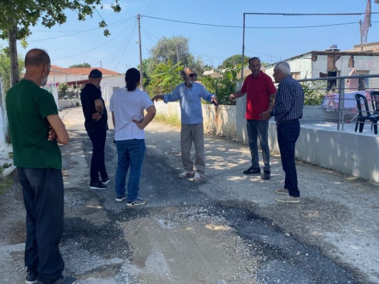 Ολοκληρωμένη παρέμβαση στην συνοικία “Παπακαυκά” – Αυτοψία από τον Δήμαρχο Ήλιδας Γιάννη Λυμπέρη