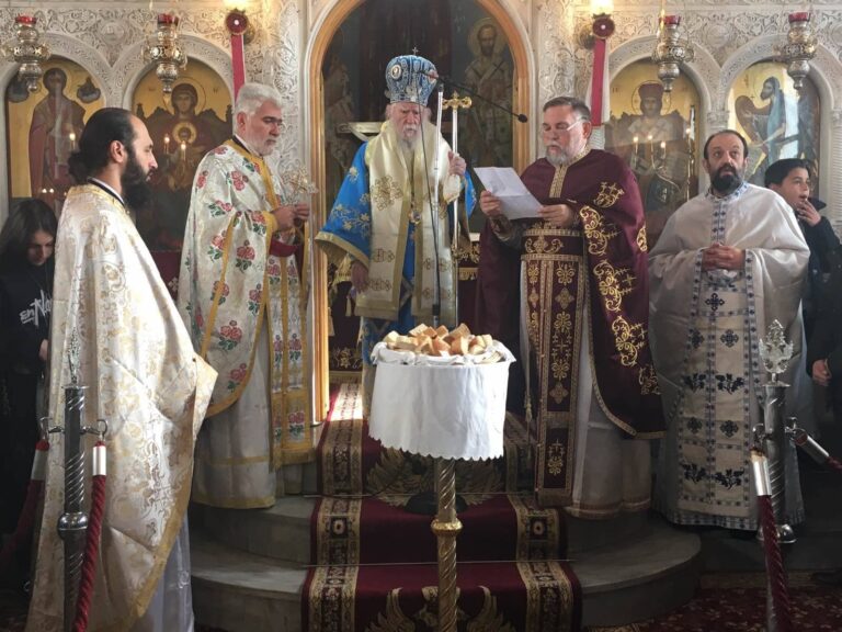 Ο «βοηθός των επίτοκων Γυναικών», Ιερομάρτυς Ελευθέριος, εορτάστηκε ιεροπρεπώς στον Πύργο.