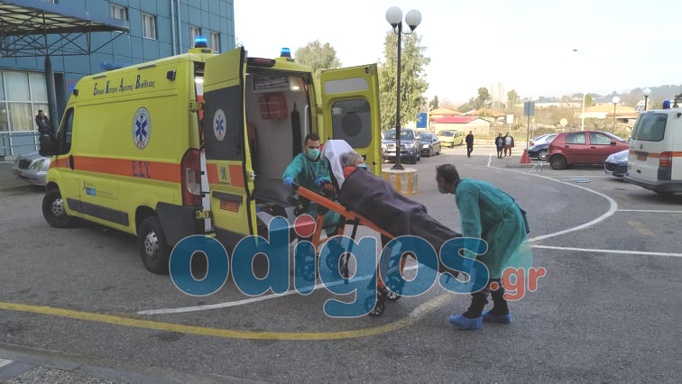 "Τουρίστρια με κρουσμα Κορωνοϊού ". Άσκηση στο Νοσοκομείο Πύργου (φωτο)