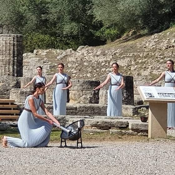 Με απόλυτη επιτυχία η επίσημη πρόβα της τελετής Αφής της Ολυμπιακής Φλόγας Τόκυο 2020