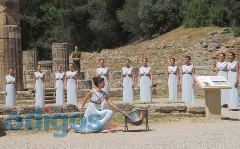 Χωρίς θεατές η Τελετή Αφής της Ολυμπιακής Φλόγας