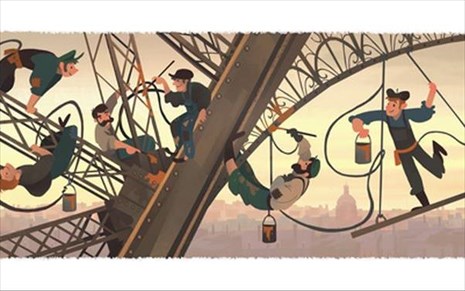 Πύργος του Άιφελ: H Google τιμά την 126η επέτειο εγκαινίων του