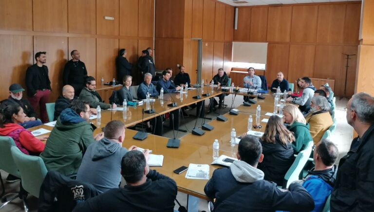 Σύσκεψη Νικολακόπουλου με αθλητικά σωματεία εν όψη των εκδηλώσεων της Αφής της Ολυμπιακής φλόγας