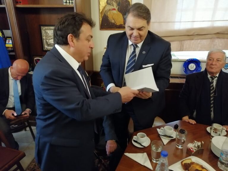 Επίσκεψη Δήμαρχου  Άργους – Μυκηνών Δημήτρη Καμπόσου στο Δήμο Πύργου