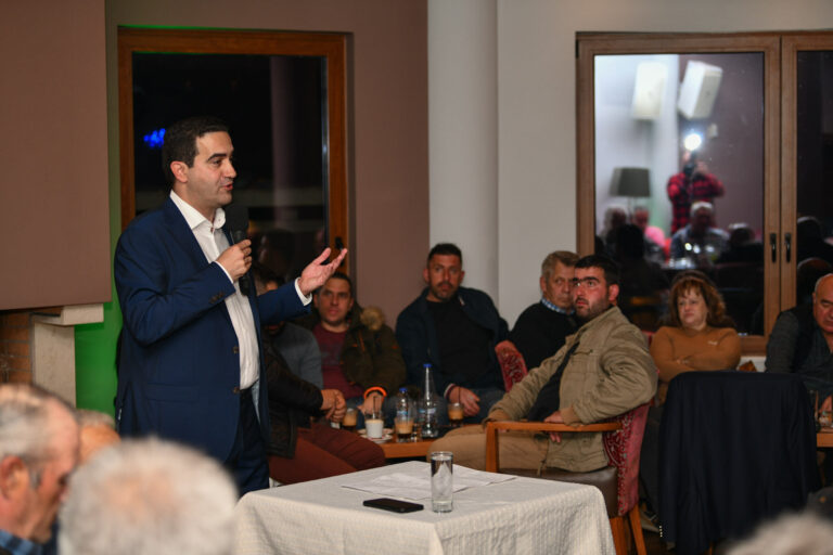 Μεγάλη συγκέντρωση του Μιχάλη Κατρίνη στο Λάλα- Ισχυρή Εντολή στο ΠΑΣΟΚ.