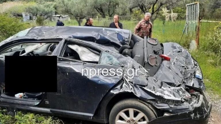Φωκίδα: Νεκρή σε τροχαίο η Ηλεία υποδιευθύντρια των φυλακών Μαλανδρίνου