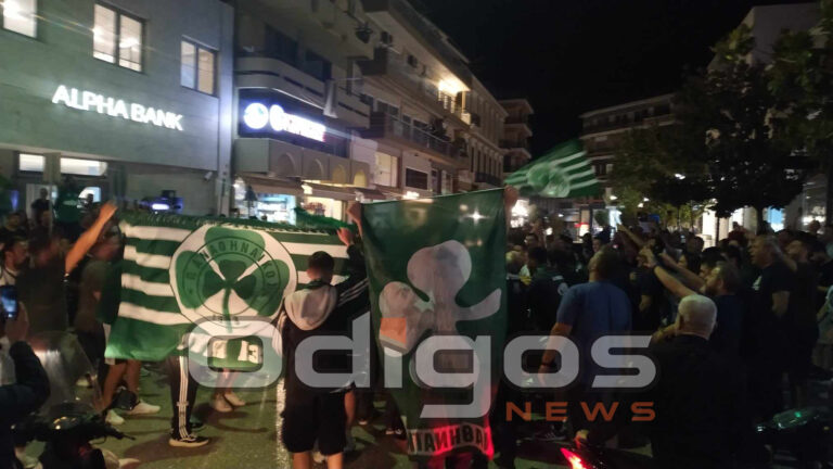 Πύργος: Ξέφρενοι πανηγυρισμοί για το ευρωπαϊκό του Παναθηναϊκού! (ΦΩΤΟ) 