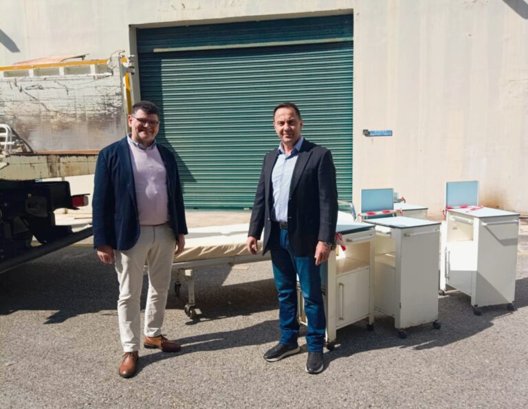 Δωρεά Νοσοκομειακών Κρεβατιών για το νέο Κ.Η.Φ.Η. του Δήμου Ζαχάρως από το Γενικό Νοσοκομείο Πύργου