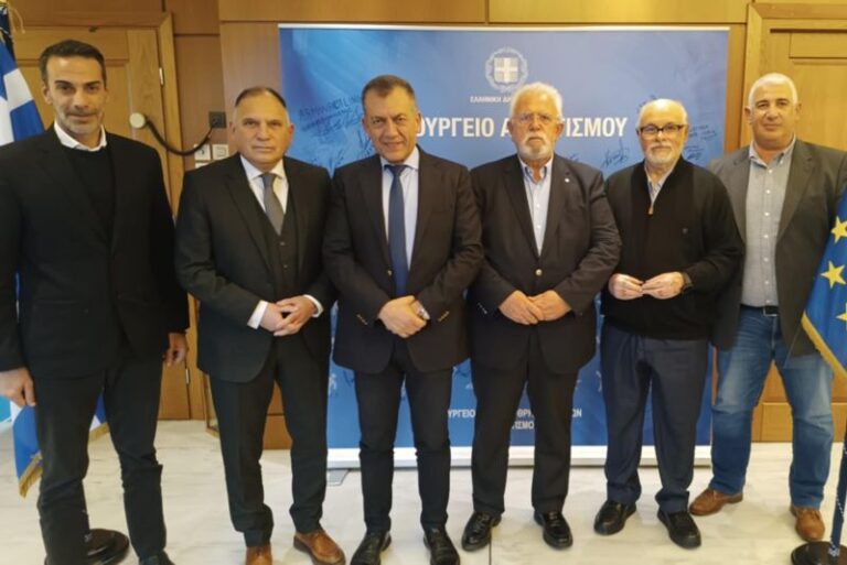 Ο Δήμαρχος Ήλιδας παρουσίασε στον αναπλ. Υπουργό Αθλητισμού την πρόταση για διοργάνωση των Παγκόσμιων Παιδικών Αγώνων του 2027 στην Ηλεία