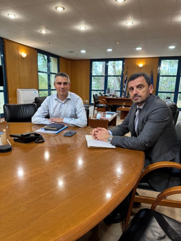 Συνάντηση Αν. Νικολακόπουλου με τον Χρίστο Δήμα για τον Αυτοκινητόδρομο: Βήμα – βήμα  σε όλα τα εργοτάξια την Δευτέρα ο νέος Υπουργός Υποδομών