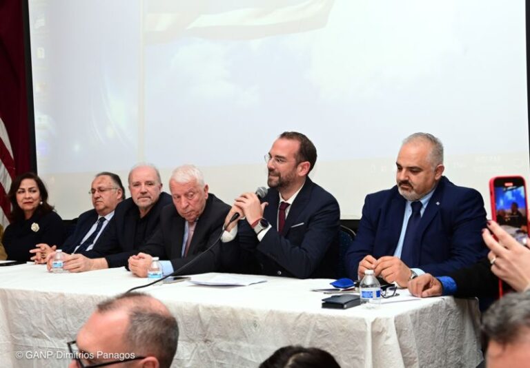 Ο Ν. Φαρμάκης στη Ν. Υόρκη: Επαφές με την ομογένεια και πρόσκληση για τον εορτασμό των 200 ετών από την Έξοδο του Μεσολογγίου, το 2026