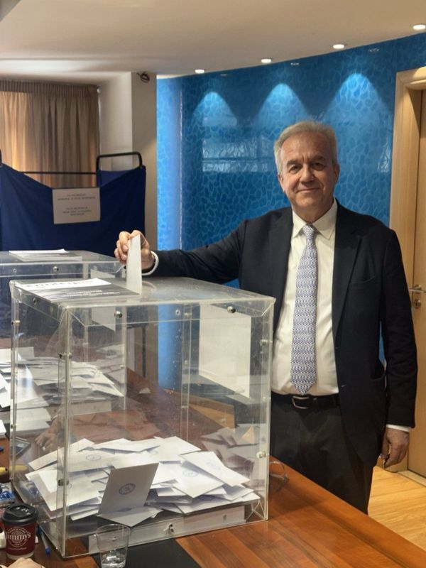 Δηλώσεις του Κώστα Λεβέντη για την πρωτιά στις εκλογές για τη νέα Διοικητική Επιτροπή της Κεντρικής Ένωσης Επιμελητηρίων Ελλάδας