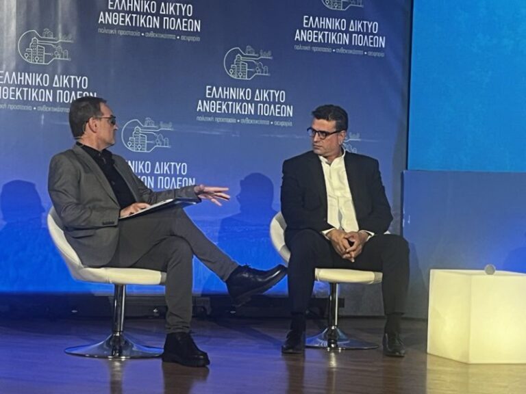 Στο Φόρουμ του Ελληνικού Δικτύου Ανθεκτικών Πόλεων ο Δήμαρχος Ανδραβίδας-Κυλλήνης Γ. Λέντζας
