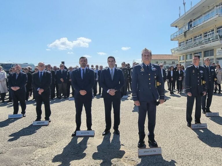 Η Δήλωση του Αν. Νικολακόπουλου στα αποκαλυπτήρια του μνημείου των δύο πιλότων: «Φάροι» ηρωισμού και αυταπάρνησης από το Λιμάνι του Κατακόλου