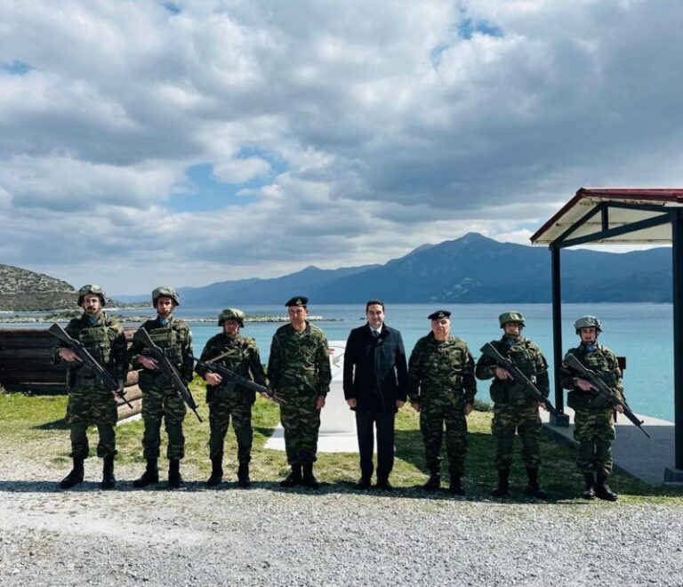 Μιχάλης Κατρίνης στη Σάμο: Η αμφισβήτηση της εθνικής μας κυριαρχίας από την Τουρκία δεν θα περάσει