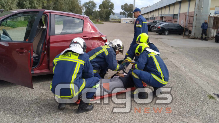 Πύργος: Με επιτυχία η άσκηση ετοιμότητας της Πυροσβεστικής Υπηρεσίας