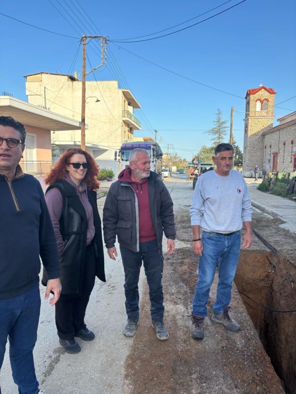 Συνεχίζονται με γοργούς ρυθμούς οι εργασίες του έργου υδροδότησης της Δ.Ε. Βουπρασίας από το διυλιστήριο Φράγματος Πηνειού