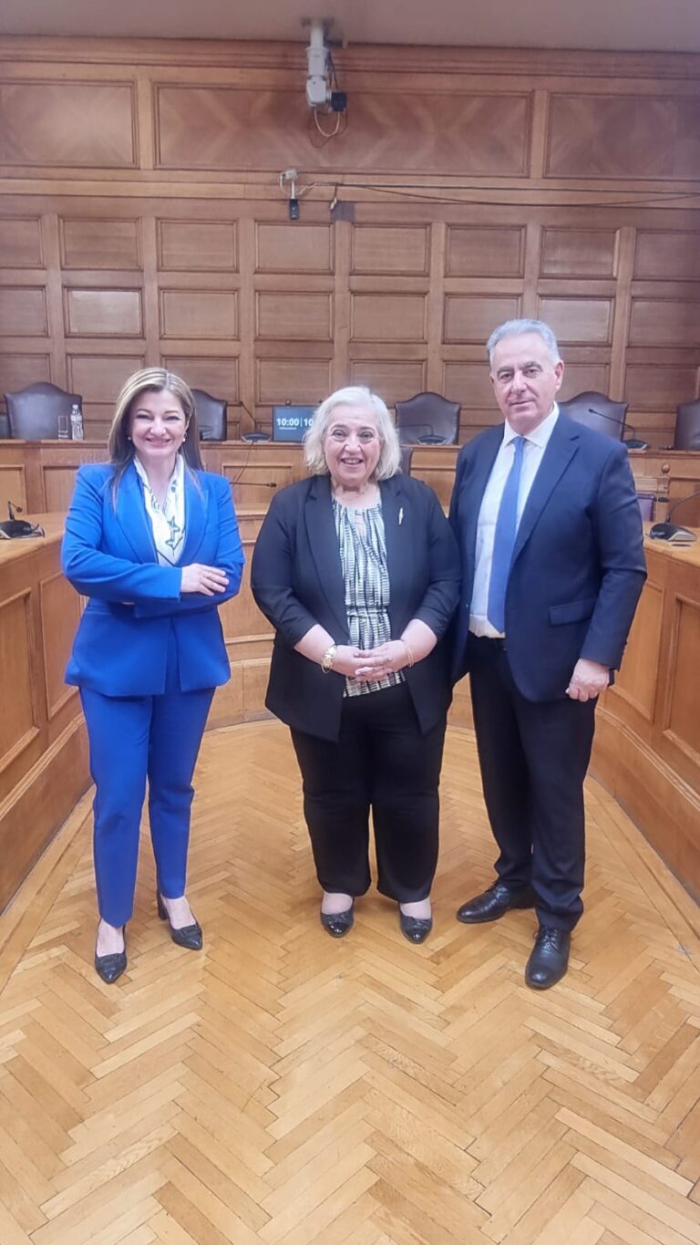 Εισηγήτρια της Νέας Δημοκρατίας η Δρ. Διονυσία-Θεοδώρα Αυγερινοπούλου στη συνεδρίαση της Επιτροπής Εθνικής Άμυνας και Εξωτερικών Υποθέσεων για την Κύρωση της Συμφωνίας για τη βιοποικιλότητα στις περιοχές πέραν της εθνικής δικαιοδοσίας