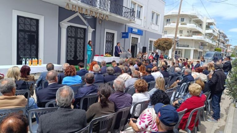 Με κάθε επισημότητα η υπογραφή της σύμβασης για τον βιολογικό καθαρισμό της Βάρδας: «Το χρωστούσαμε στα παιδιά μας, το κάναμε πράξη!»