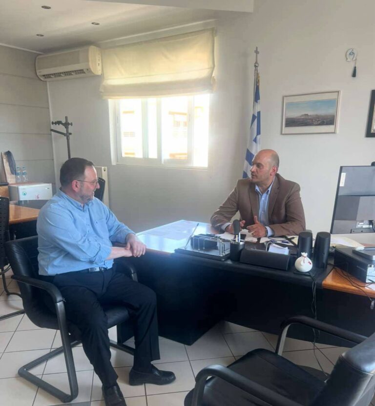 Συνάντηση Ν. Κοροβέση με τον Διοικητή της 6ης ΥΠΕ, Ηλία Θεοδωρόπουλο