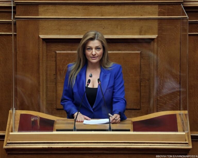 Ερώτηση στη Βουλή από τη Διονυσία–Θεοδώρα Αυγερινοπούλου για την ασφαλή πρόσβαση στους καταρράκτες της Νέδας