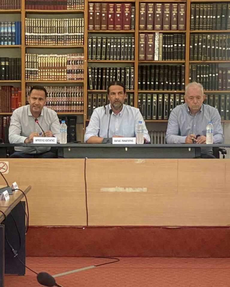 Δήμος Ζαχάρως: Συνεργασία με τον Καθηγητή Ευθύμιο Λέκκα για τη δημιουργία Πρότυπου Δήμου Πολιτικής Προστασίας