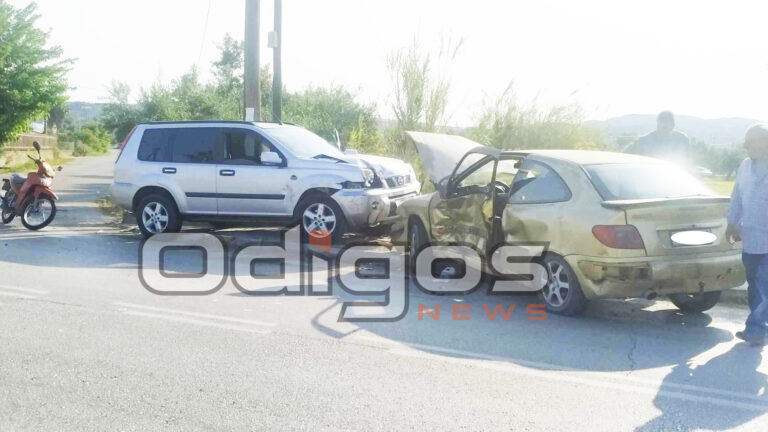 Πύργος: Σφοδρή σύγκρουση στην Αγίου Γεωργίου. Ευτυχώς χωρίς τραυματίες