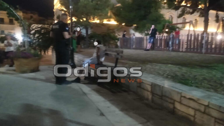 Πύργος: Ένταση στην Κεντρική Πλατεία. Αλλοδαπός επιτέθηκε σε κοπέλα . Συνελήφθη από την ομάδα ΔΙ.ΑΣ