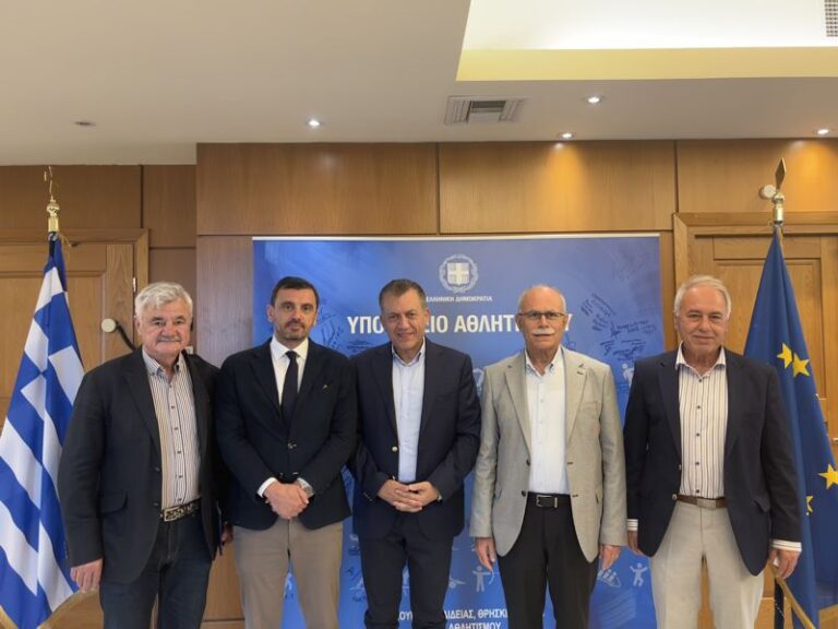 Συνεργασία για τα προβλήματα Αθλητικών Υποδομών και Εγκαταστάσεων στον Πύργο