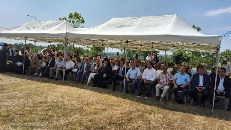 Τιμήθηκε ο ήρωας της μάχης στα Ταμπούρια Πολίτσας Αγίας Κυριακής και των στενών Κατσαρού Αντρωνίου Καπετάν Γιώργης Γιαννιάς και οι λοιποί πεσσόντες Ήρωες