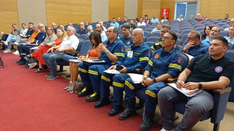 Ολοκληρώθηκε με επιτυχία η άσκηση Πολιτικής Προστασίας και πυρασφάλειας “Ίφιτος 2025”, στο Συνεδριακό Κέντρο Αμαλιάδας